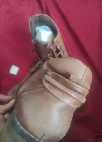 Erkek Kahverengi Deri Bağcıklı Bot - Görsel 2