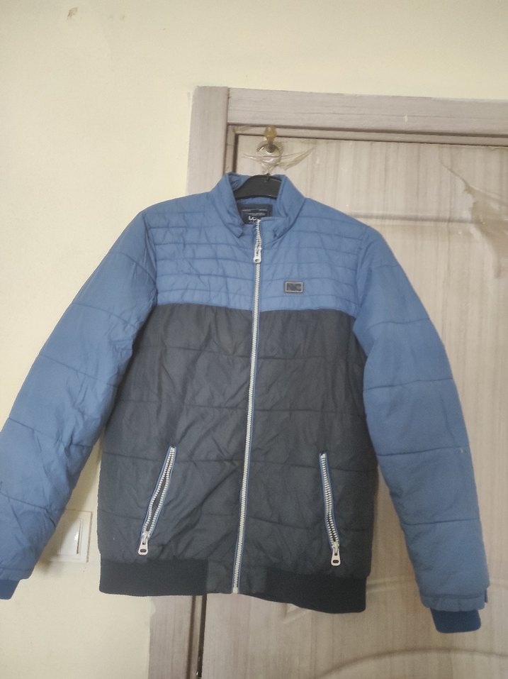 Gri Fermuarlı Erkek Mont - Görsel 2