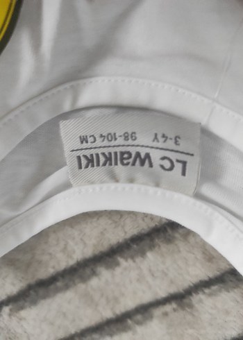 LC Waikiki Beyaz Baskılı Kız Tişörtü - Görsel 2