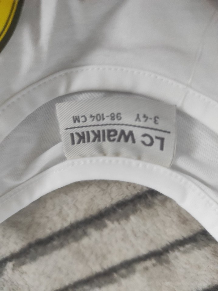 LC Waikiki Beyaz Baskılı Kız Tişörtü - Görsel 2