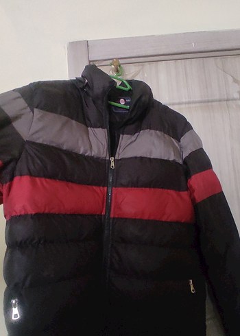 Fermuarlı Siyah Erkek Mont - Görsel 4