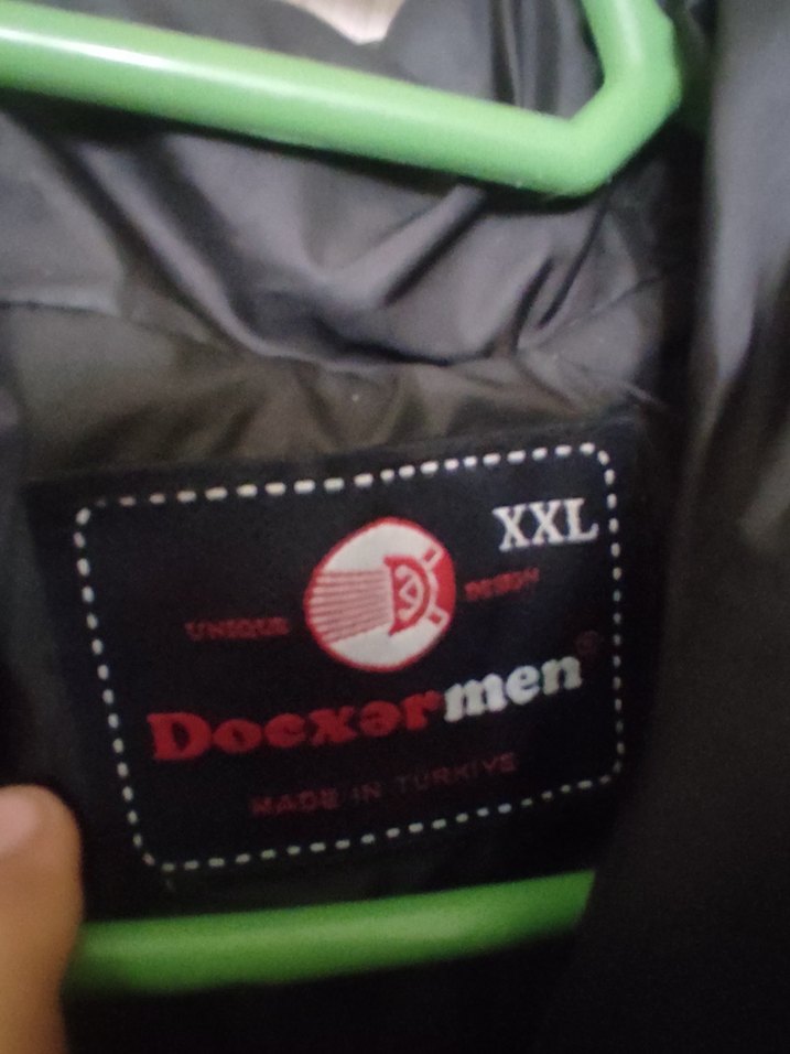 Fermuarlı Siyah Erkek Mont - Görsel 3