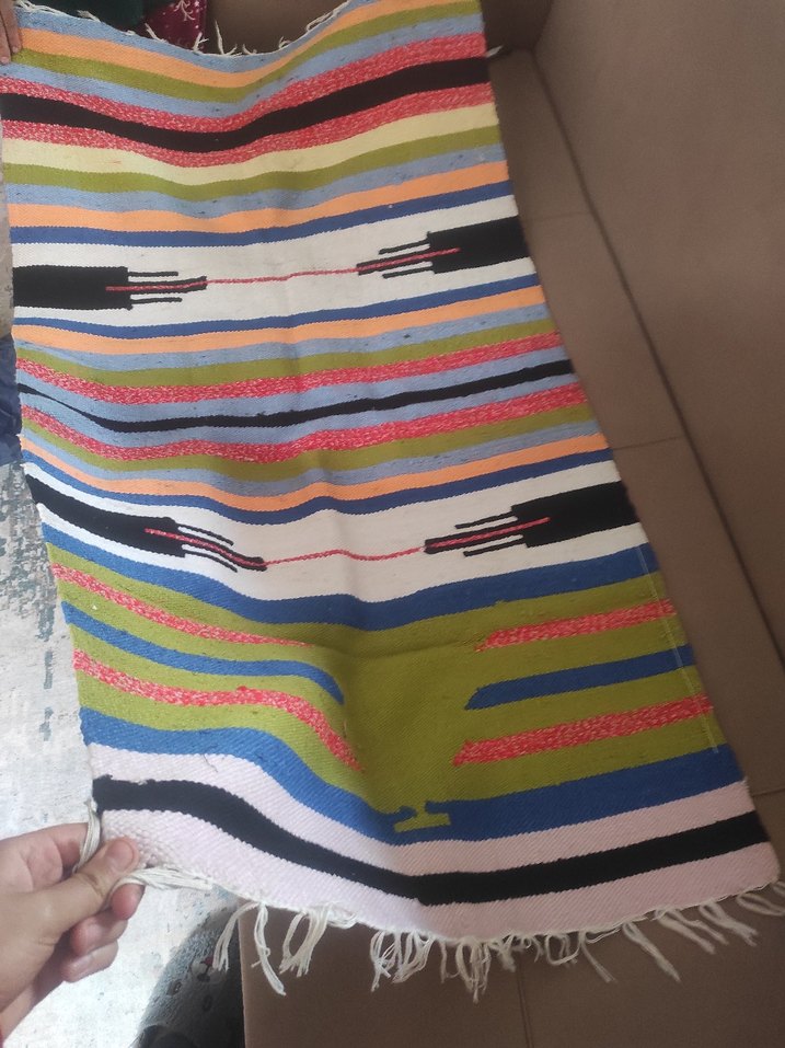 Renkli Bohem Desenli namazlık - Görsel 2