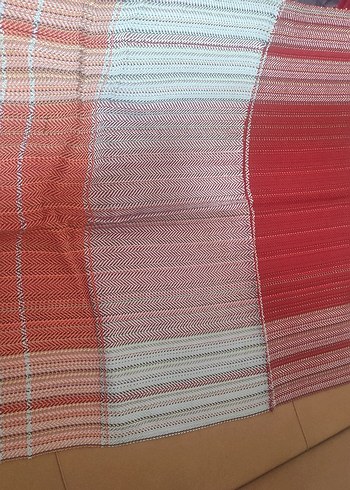 Kırmızı Desensiz Hafif namazlık - Görsel 2