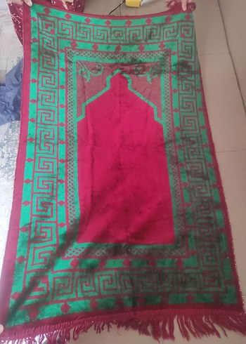 Nakışlı Çok Renkli Geleneksel namazlık - Görsel 2