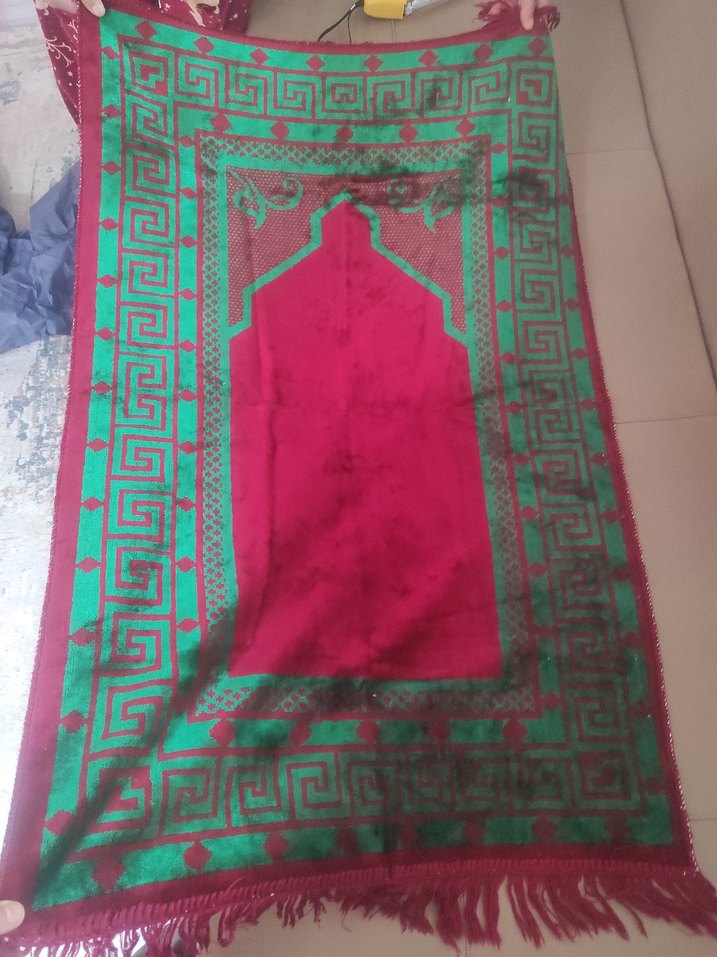 Nakışlı Çok Renkli Geleneksel namazlık - Görsel 2