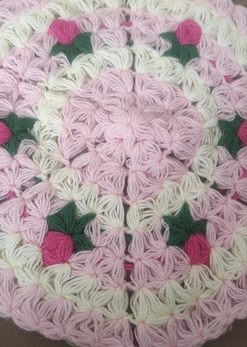 Nakışlı Pastel Renkli Yuvarlak banyo lifi - Görsel 2