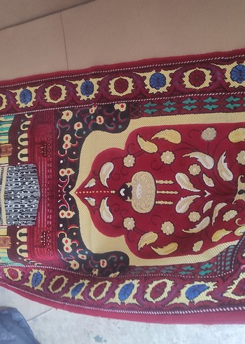 Renkli Desenli Geleneksel namazlık