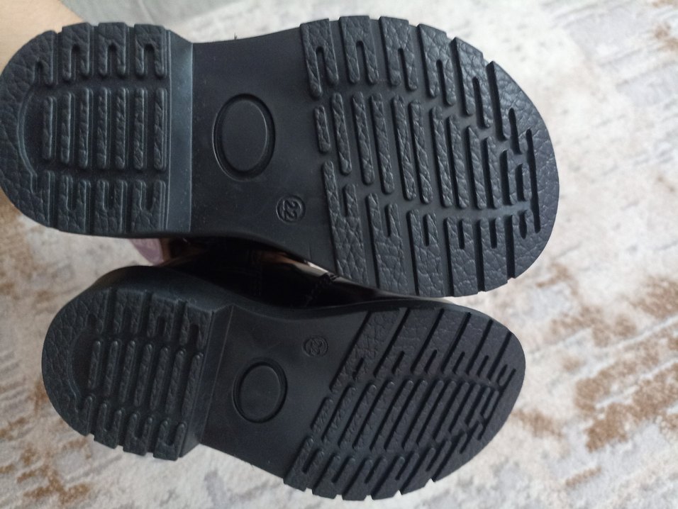 Kız bebek bot siyah rengi 22 numara - Görsel 5