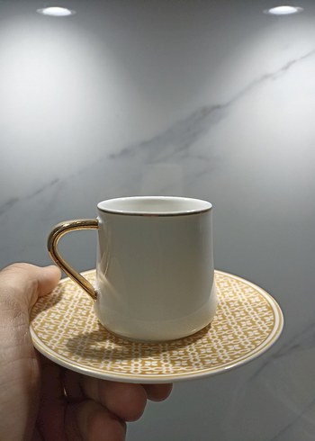 Altın Desenli Tabak - Görsel 4