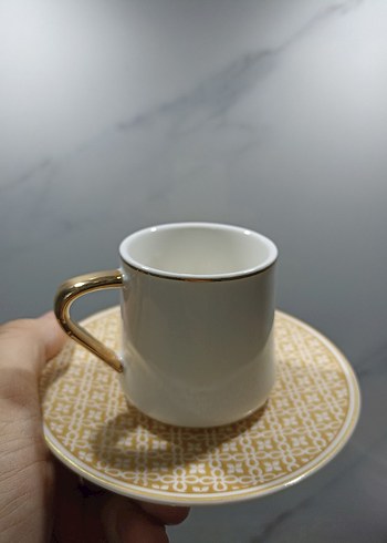 Altın Desenli Tabak - Görsel 3