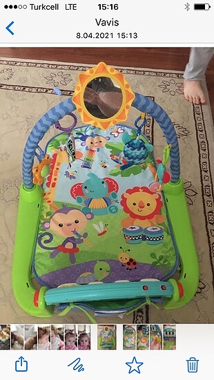 Fischerprice piyanolu cimnastik merkezi