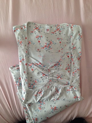 Emzirmeye uygun beli lastik ayarlı hamile ve lohusa pijama takım