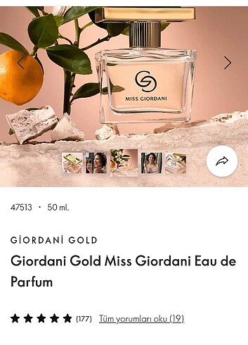 Oriflame Miss giordani edp 