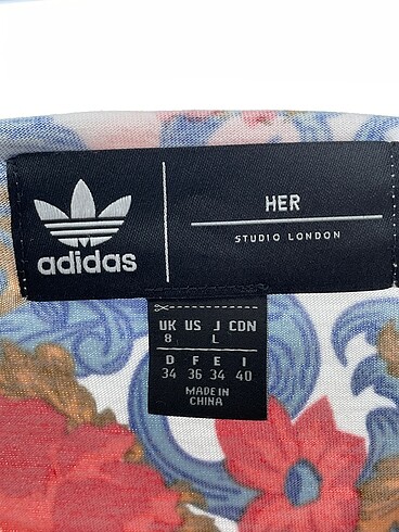 34 Beden çeşitli Renk Adidas Kısa Elbise %70 İndirimli.