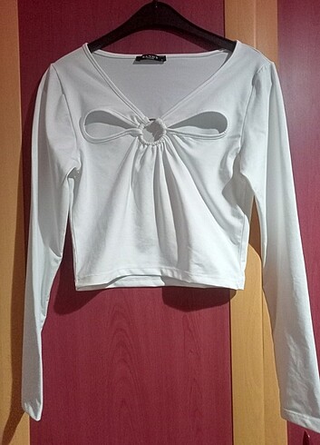 l Beden beyaz Renk Beyaz crop