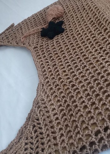 Örgü Bohem Kadın Çanta - Görsel 2