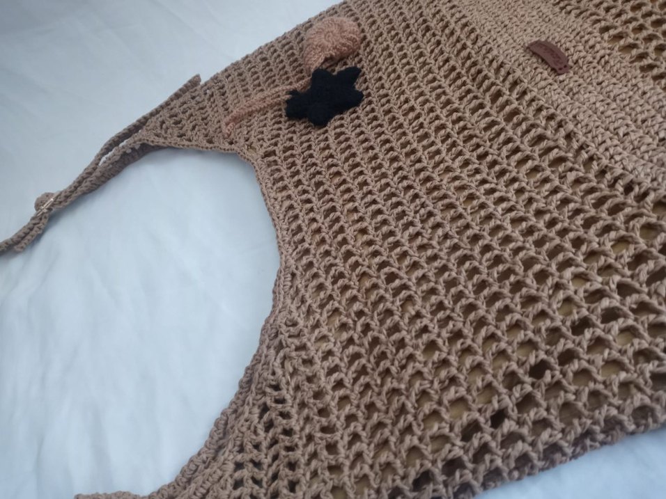 Örgü Bohem Kadın Çanta - Görsel 2