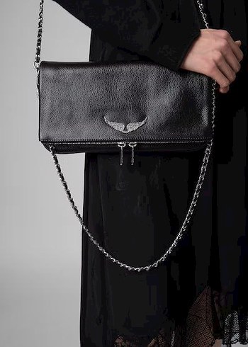 Zadik & Voltaire 27cm Silver Chain