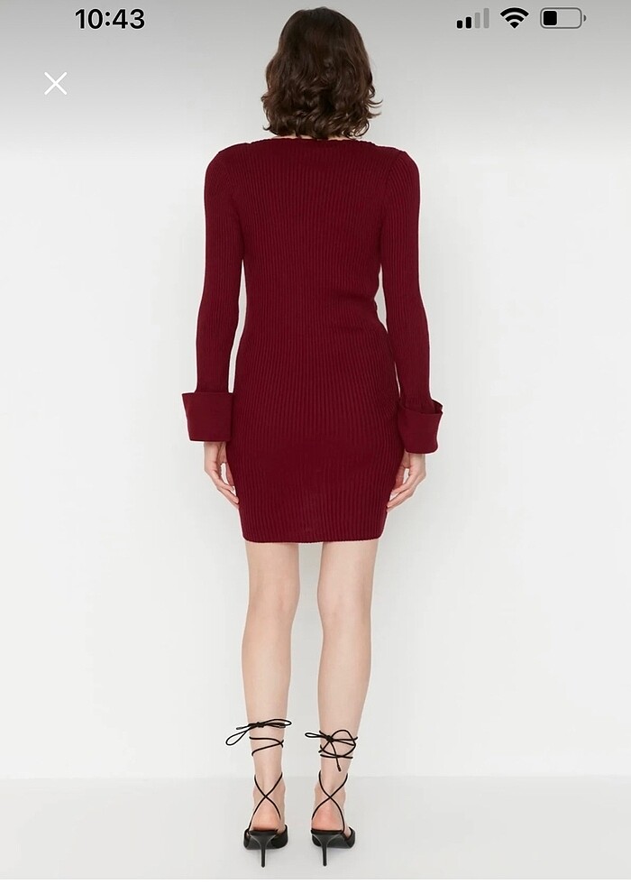 Trendyolmilla triko elbise - Görsel 2