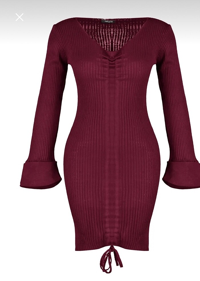 Trendyolmilla triko elbise - Görsel 3