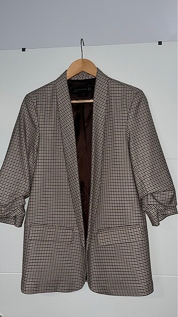 Kolu Büzgülü Blazer Ceket Dilvin