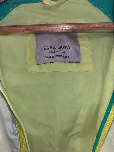 Zara Zara erkek çocuk yağmurluk