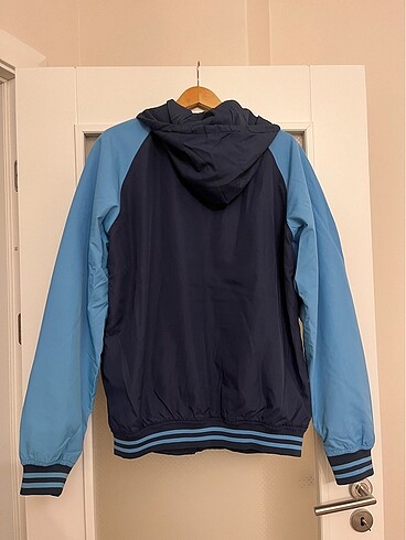 xxl Beden lacivert Renk Erkek yağmurluk pull and bear