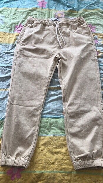 Bershka bej renk pantolon