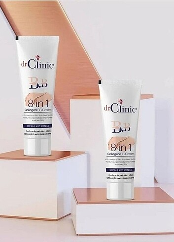  Beden ~Dr.Clinic Collagen BB Cream- Orta Ton- 