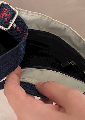 Tommy Hilfiger Tommy Hilfiger Gri Beyaz Kadın Çapraz Çanta