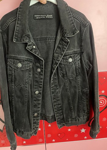 Siyah Kadın Denim Ceket