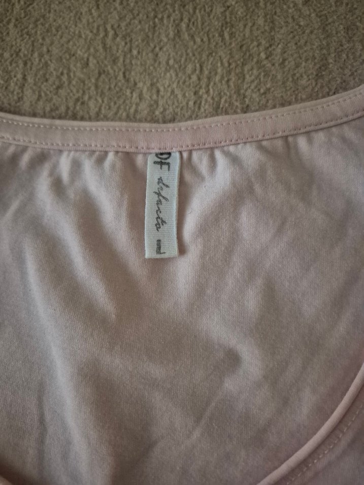 Kadın Pembe Baskılı Kısa Kollu Tişört - Görsel 3