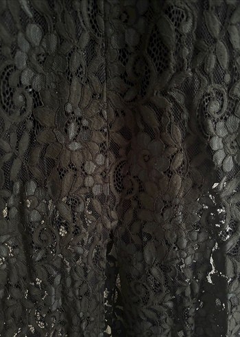 Dantelli Balık Abiye Elbise - Görsel 5