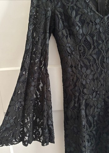 Dantelli Balık Abiye Elbise - Görsel 6