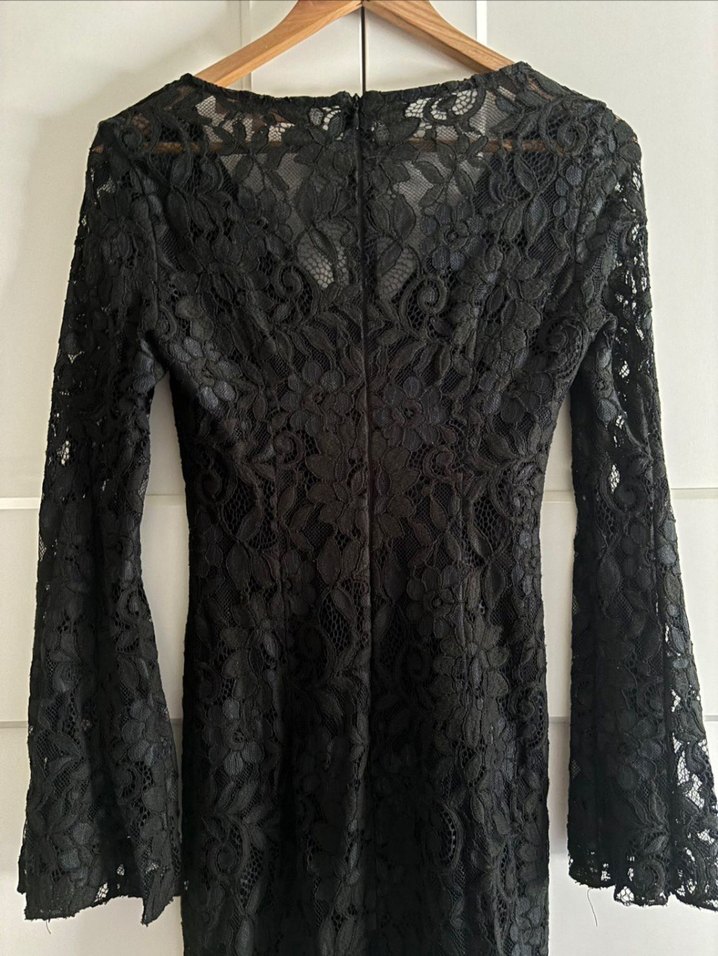 Dantelli Balık Abiye Elbise - Görsel 4