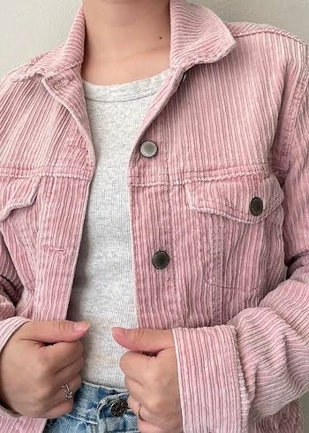 Fitilli Kadife Gömlek - Görsel 3