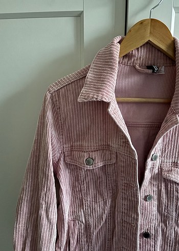 Fitilli Kadife Gömlek - Görsel 5