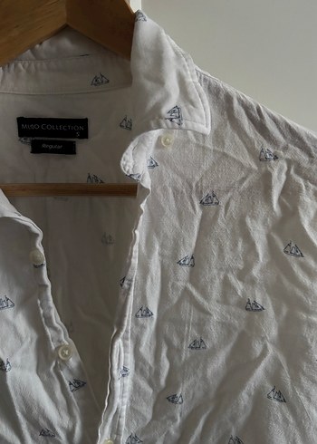 Mudo Regular Fit Keten Gömlek - Görsel 2