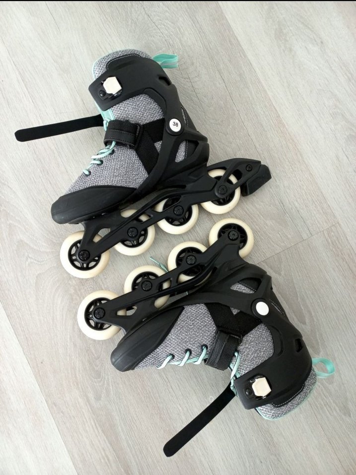 Oxelo Fit100 Yetişkin Fitness Pateni - Görsel 2