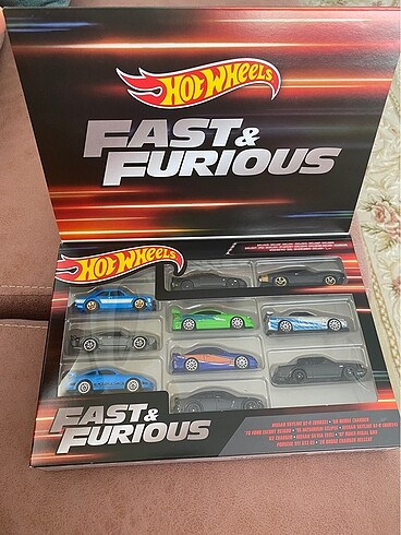 HOT WHEELS FAST FURİOUS ÖZEL SERİ 10 lu