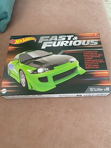 Beden HOT WHEELS FAST FURİOUS ÖZEL SERİ 10 lu