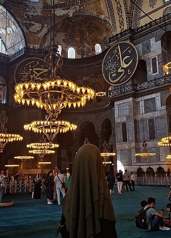 Beden yeşil Renk Sufle başörtüsü
