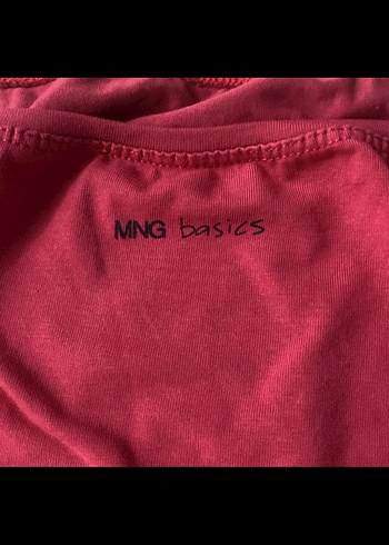 Bordo Kadın straplez penye bluz S beden - Görsel 4