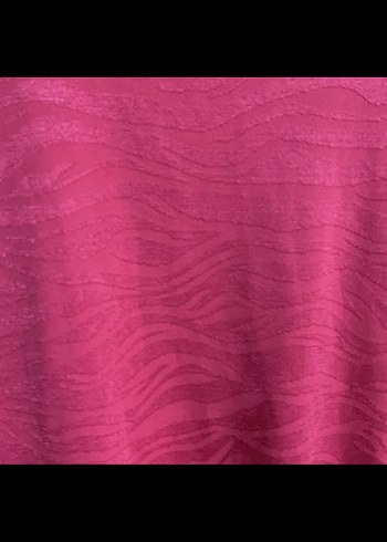 Pembe Kısa Kollu Midi Kadın Elbise S beden - Görsel 4