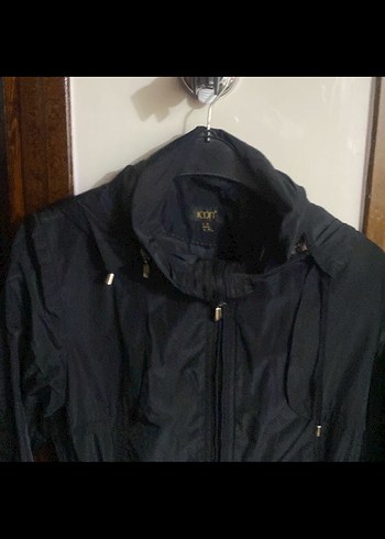 Siyah Fermuarlı Kadın Midi Ceket 36 beden - Görsel 3