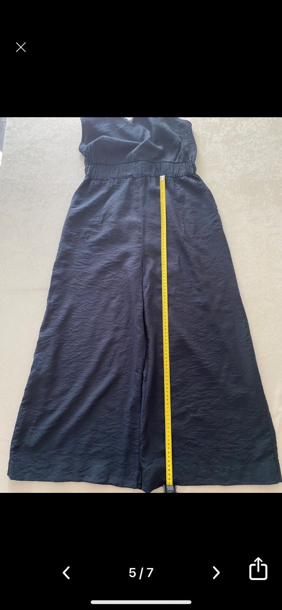 Siyah V Yaka Kemerli Midi Tulum - Görsel 4