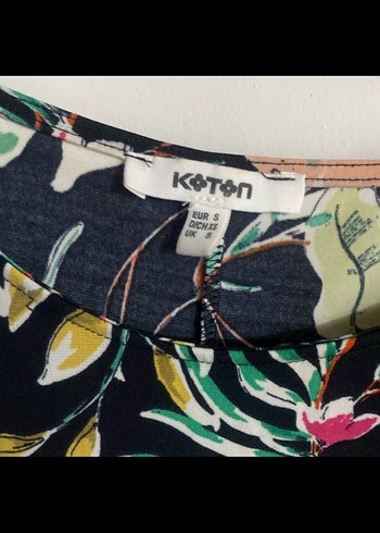 Bohem Çok Renkli V Yakalı Kolsuz Bluz S - Görsel 2