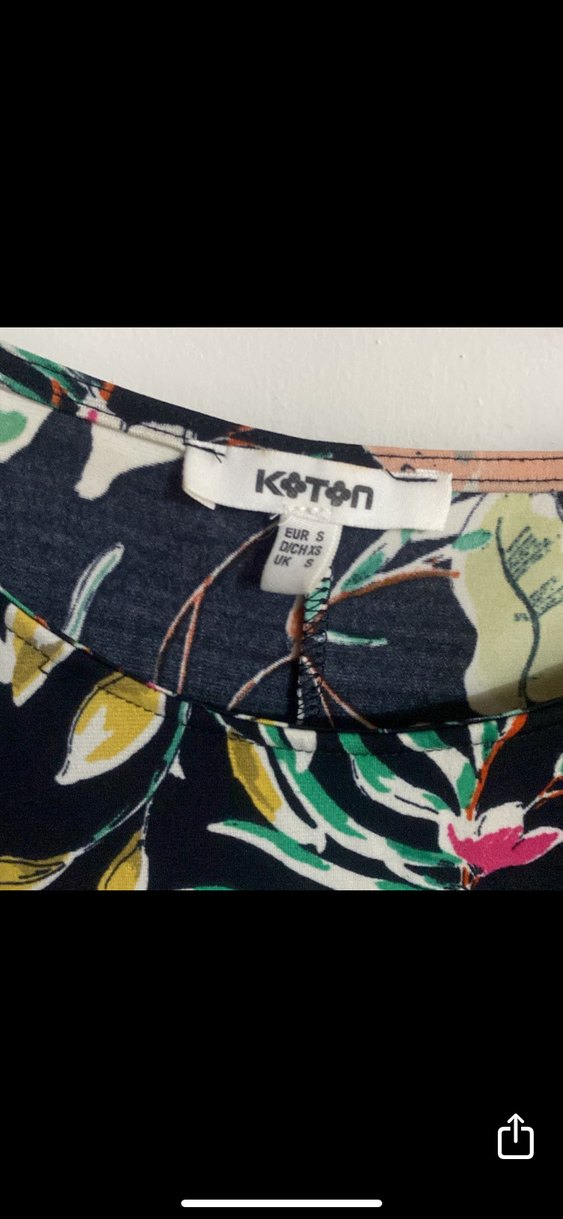 Bohem Çok Renkli V Yakalı Kolsuz Bluz S - Görsel 2