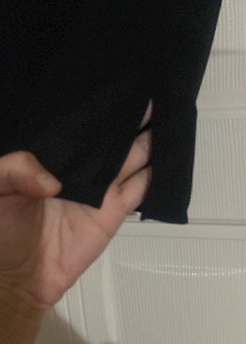 Şifon  Siyah  Kadın bluz M beden - Görsel 3